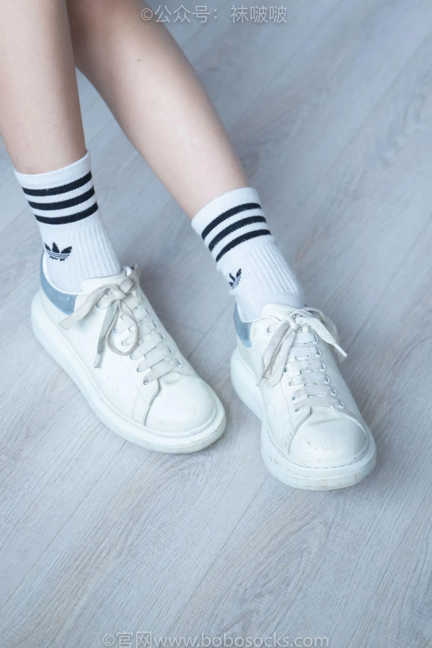 [BoBoSocks袜啵啵]NO.003 果冻-麦昆鞋、白色脏棉袜 [133P]插图7